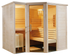 Harvia Arktis Infra+ | Massivsauna Infrarot Fichtenholz Innensauna Bausatz | 232 x 206 x 204 cm (B/T/H)