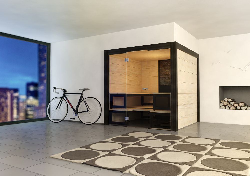 Harvia Solide | Innensauna Fichtenholz Bausatz |  S2119LD / S2122LD / S2125LD