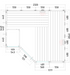 Harvia Arktis Infra+ | Massivsauna Infrarot Fichtenholz Innensauna Bausatz | 232 x 206 x 204 cm (B/T/H)