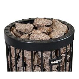 Harvia Saunasteine Elite grau 20 kg | 5 - 10 cm / 10 - 15 cm | AC3050 / AC3055
