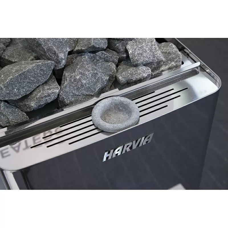 Harvia The Wall Combi | Sauna Combi Elektroofen benötigt externe Steuerung | 4.5 kW / 7 kW / 9 kW | SW45S / SW60S / SW90S