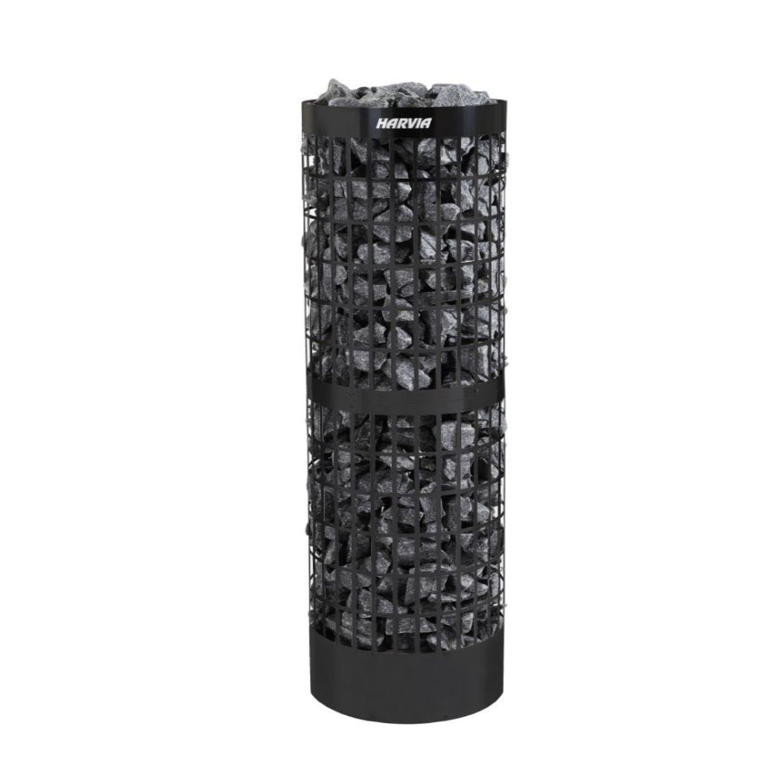 Harvia Cilindro Pro | Sauna Elektroofen benötigt externe Steuerung | 10 kW / 13.2 kW | PC100E black/135E black
