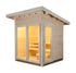 Harvia Solide Compact Vision | Außensauna Fichtenholz Bausatz | 283,5 x 321 x 270 cm | SLDCV01PS