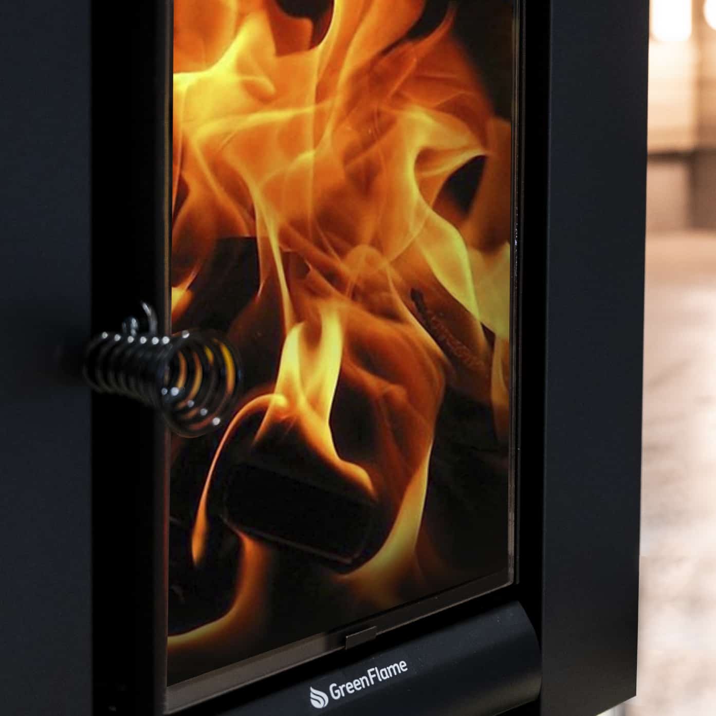 Harvia Linear 22 GreenFlame | Saunaofen Holz | 15,7 kW | WKLI22GM