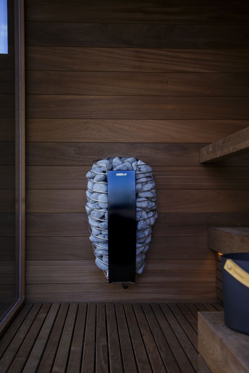 Harvia Spirit | Sauna Elektroofen benötigt externe Steuerung | 6 kW / 9 kW | HSPE604M/HSPE904M